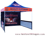 10 x 10 Pop Up Tent - Harley Davidson
